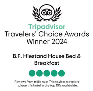 Trip Advisor 2024 Travelers Choice Award winner
